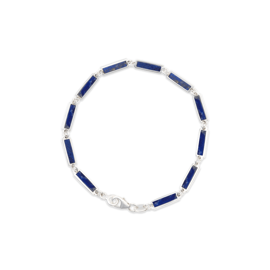 Blu Scarpa Lapis Bar Bracelet sterling silver