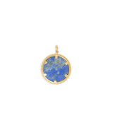 Lapis Moneta Pendant 14K gold alternate view