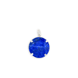 Lapis Moneta Pendant sterling silver alternate view