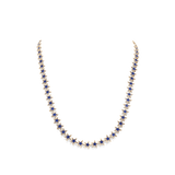 Blu Scarpa Lapis Star Necklace 14K yellow gold