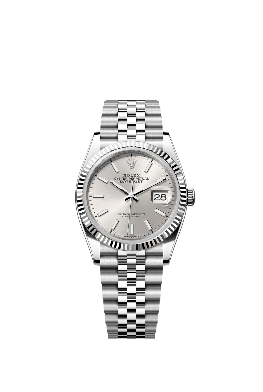Rolex Datejust 36 126234 Silver Index Dial Jubilee Bracelet
