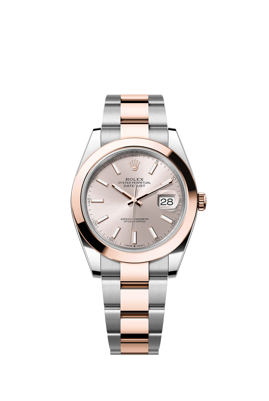 Rolex Datejust 41 126301 Sundust Index dial Oyster