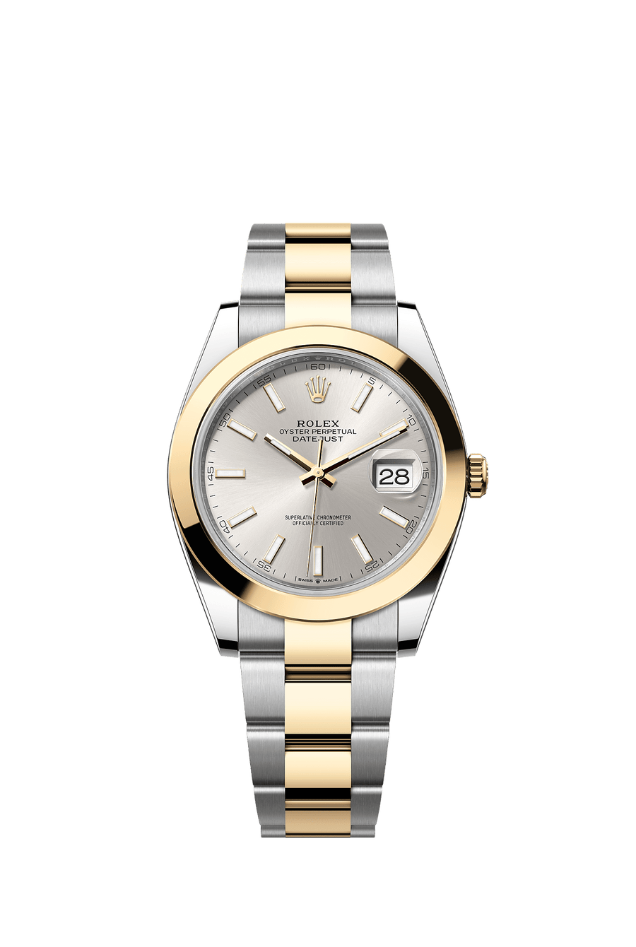 Rolex Datejust 41 126303 Silver Index Dial Oyster