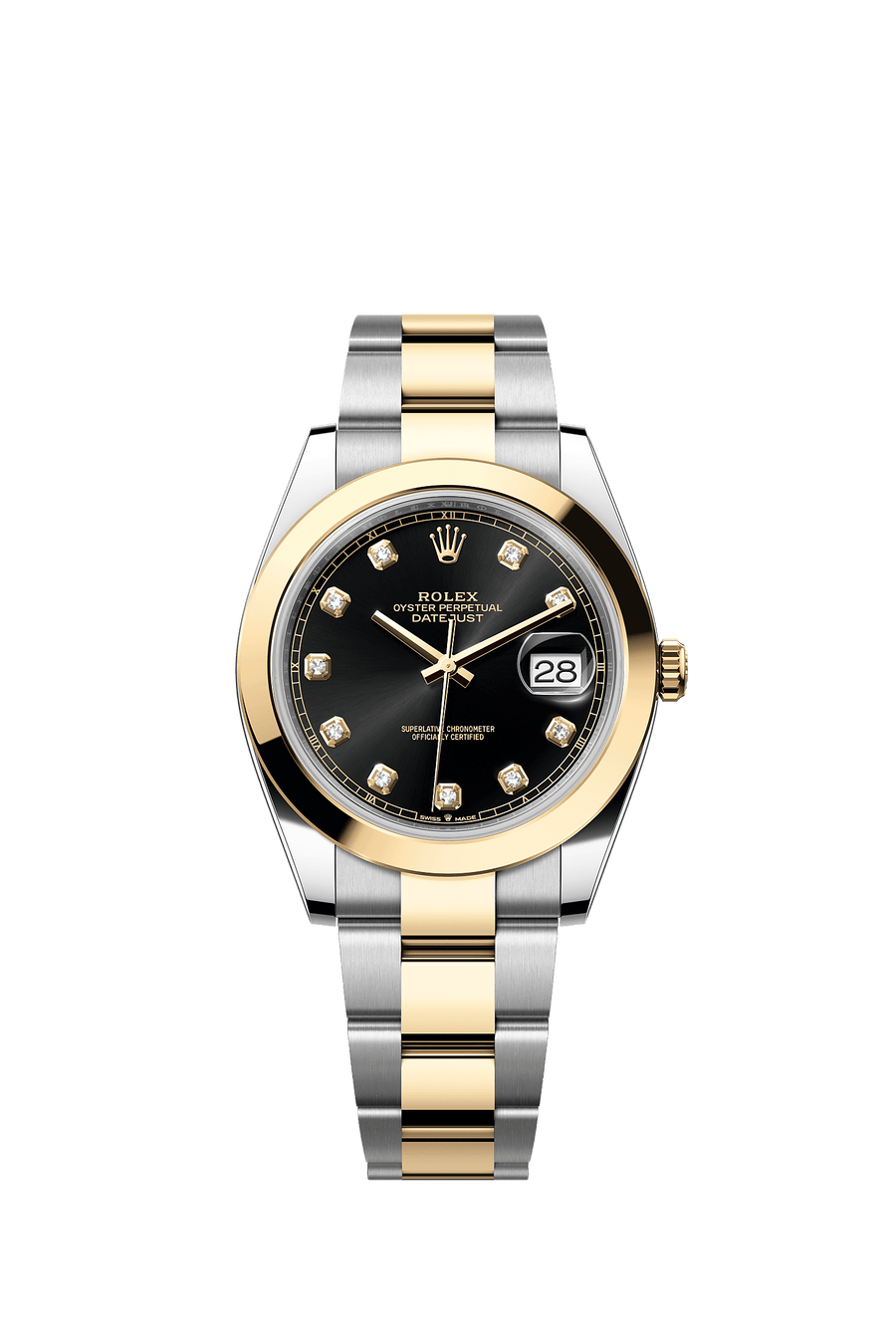 Rolex Datejust 41 126303 Black Diamond Dial Oyster