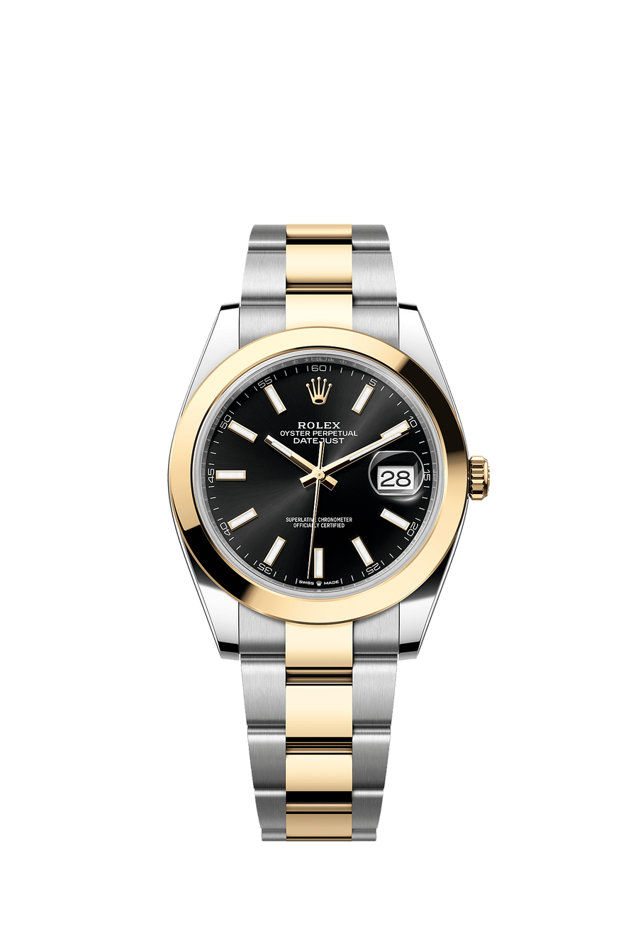 Rolex Datejust 41 126303 Black Index Dial Oyster