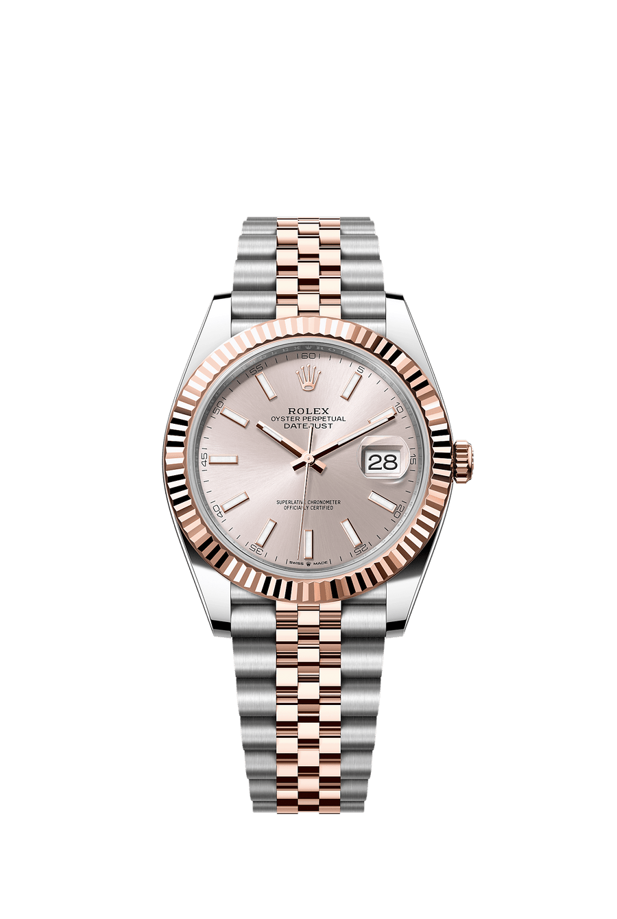 Rolex Datejust 41 126331 Sundust Index dial Jubilee