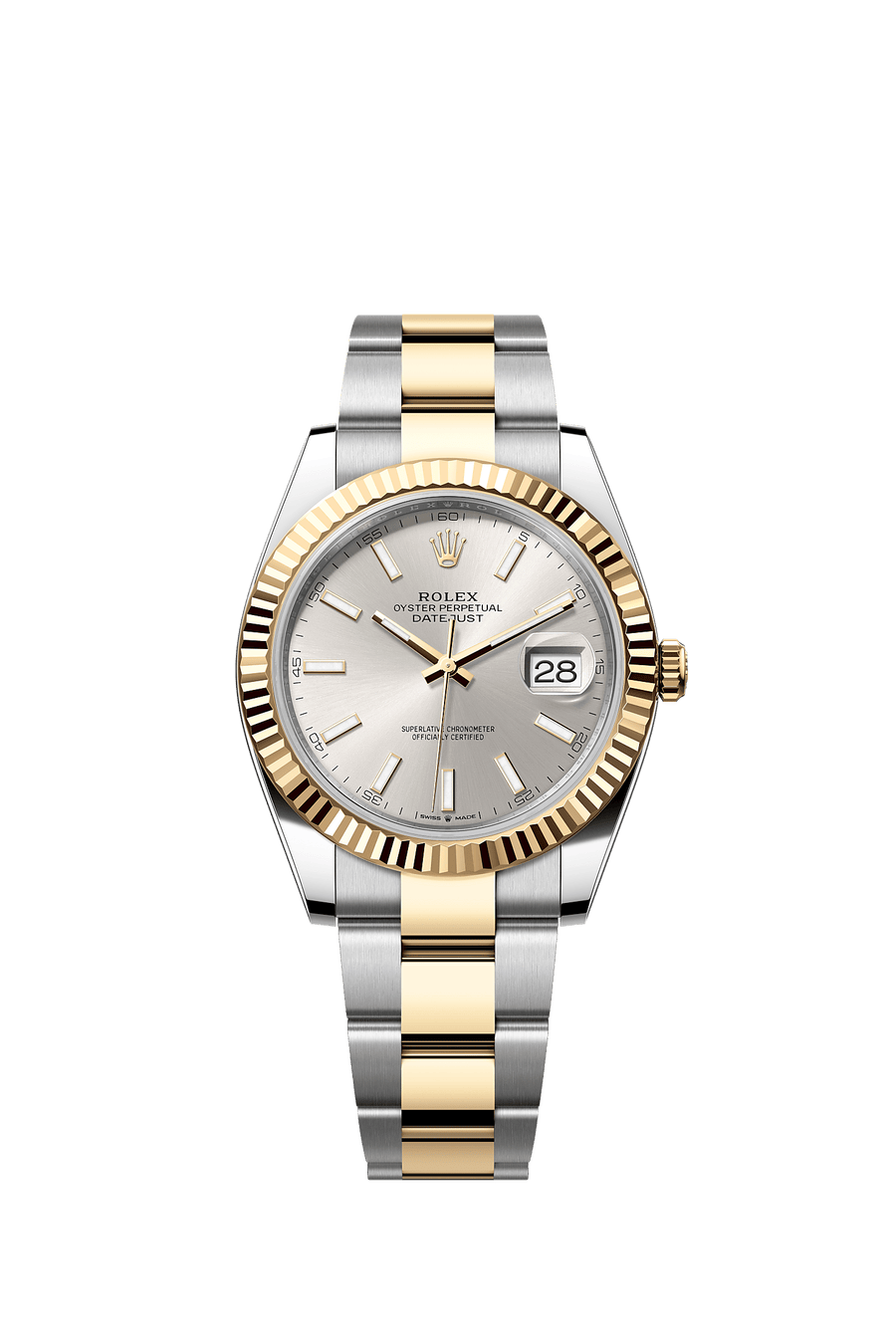 Rolex Datejust 41 126333 Silver Index dial Oyster