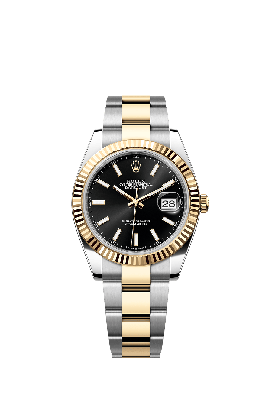 Rolex Datejust 41 126333 Black Index dial Oyster
