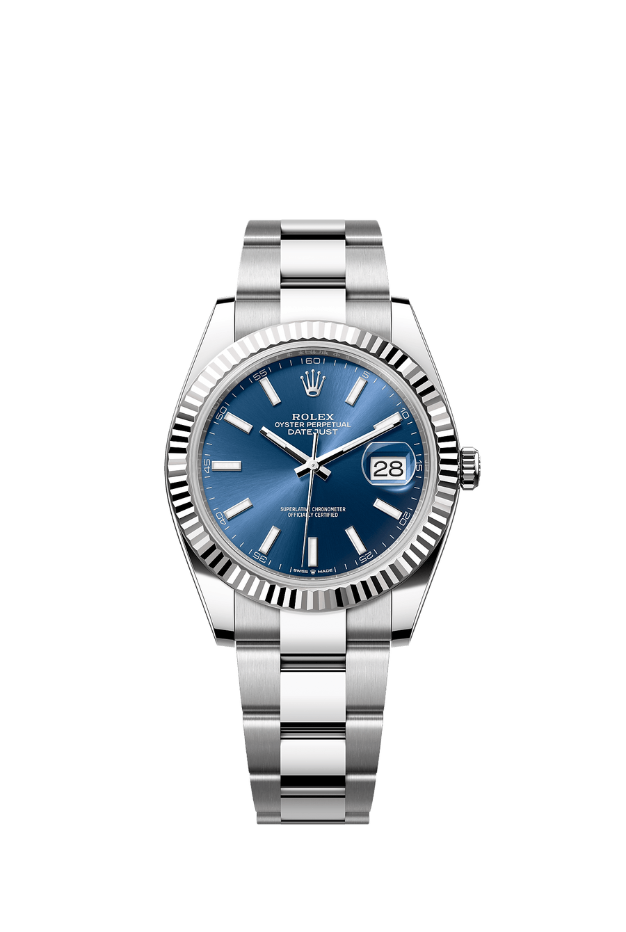 Rolex Datejust 41 126334 Blue Index Dial Oyster