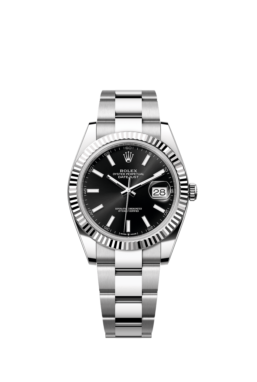 Rolex Datejust 41 126334 Black Index Dial Oyster