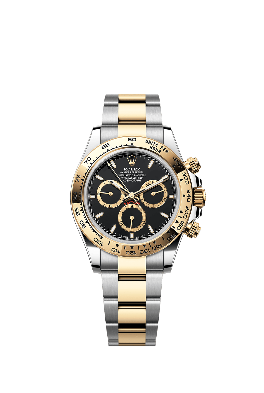 Rolex Cosmograph Daytona 126503 yellow Rolesor, black index dial