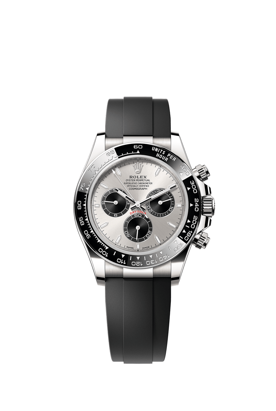 Rolex Cosmograph Daytona 126519LN white gold, steel and black index dial