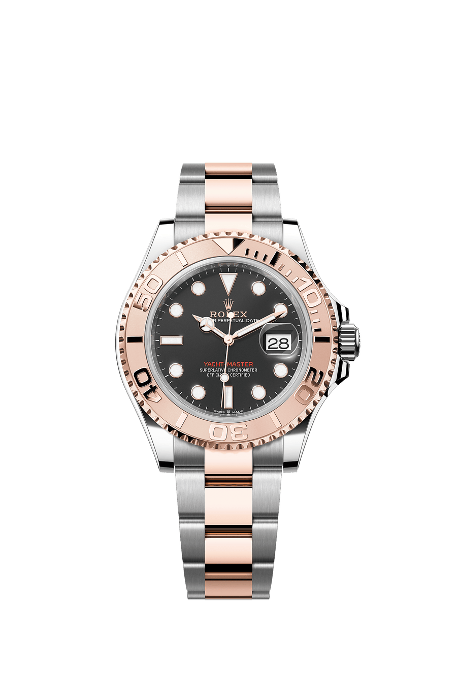 Rolex Yacht-Master 40 126621 Black Dial Steel and Everose Gold