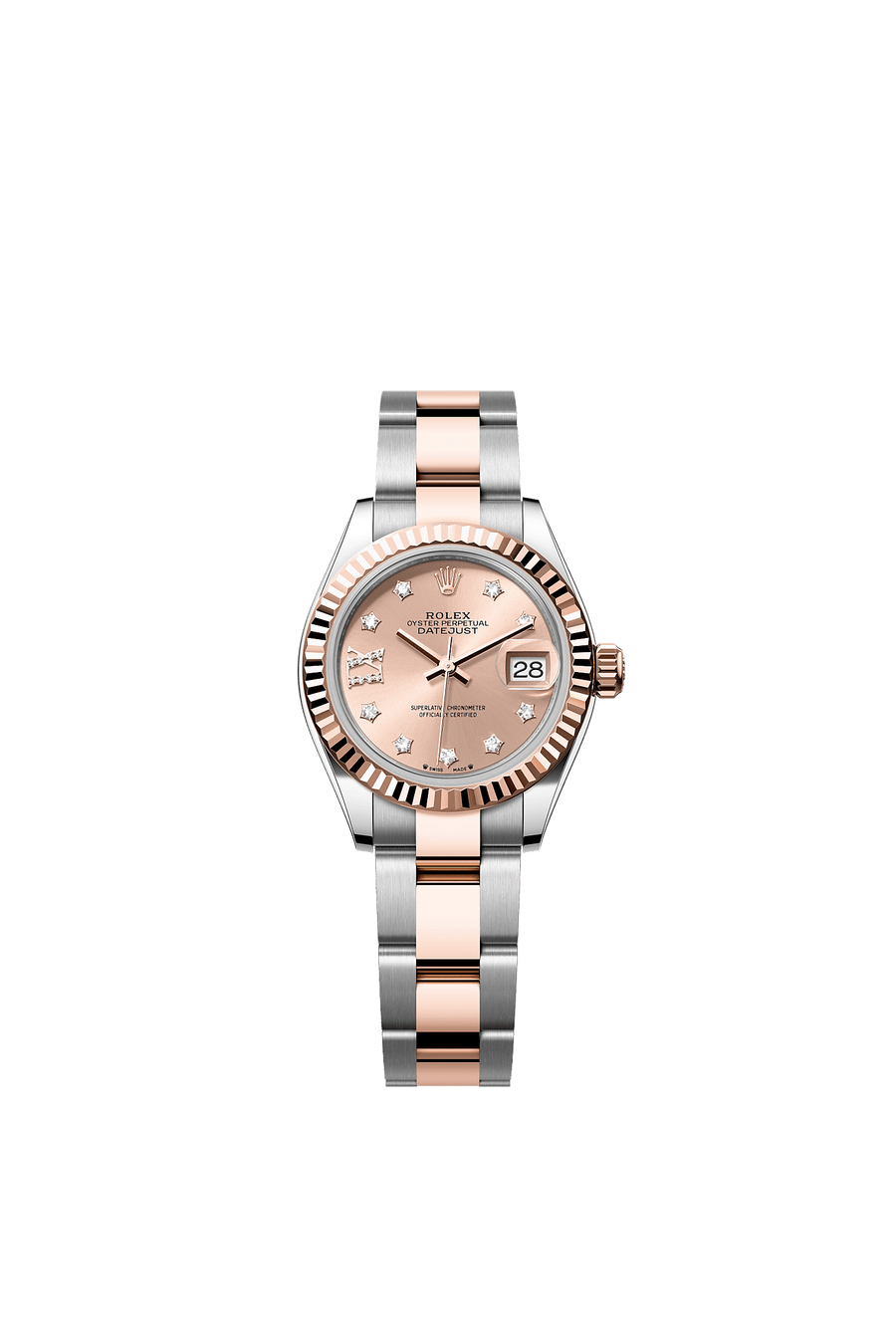 Rolex Lady-Datejust 28 279171 Sundust Diamond Star Dial Oyster
