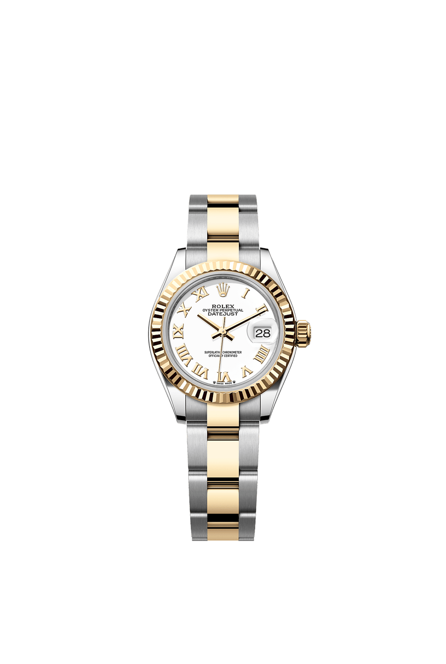Rolex Lady-Datejust 279173 White Roman Dial Oyster Bracelet