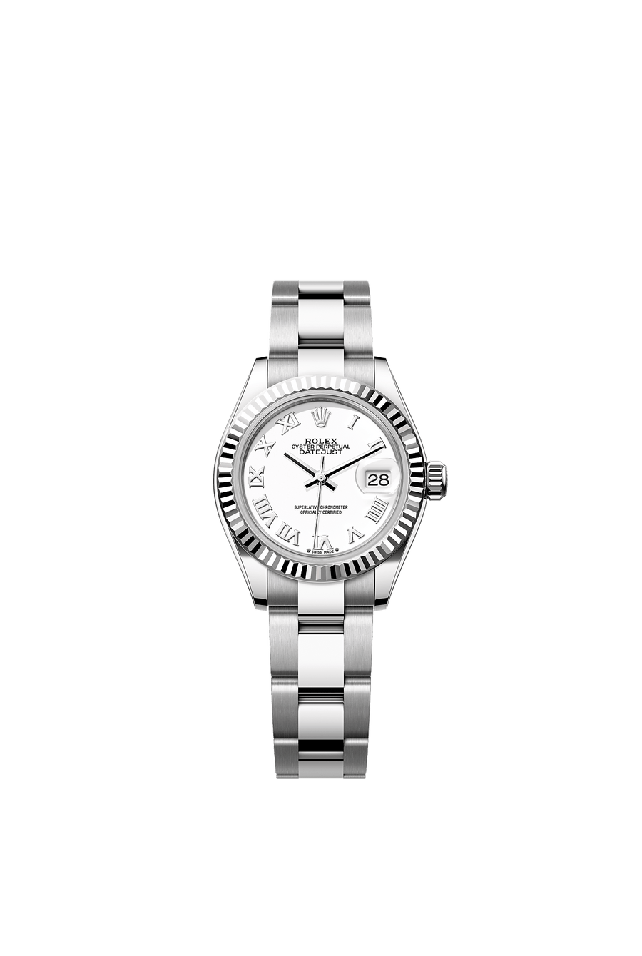 Rolex Lady-Datejust 279174 White Roman Dial Oyster