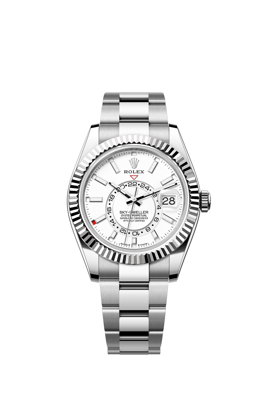 Rolex Sky-Dweller 336934 Intense White Dial White Rolesor Oyster