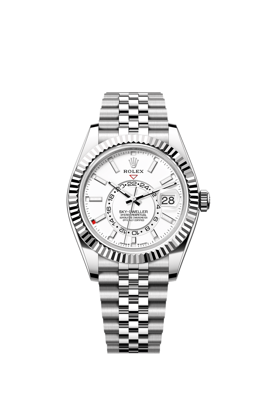 Rolex Sky-Dweller 336934 Intense White Dial White Rolesor Jubilee