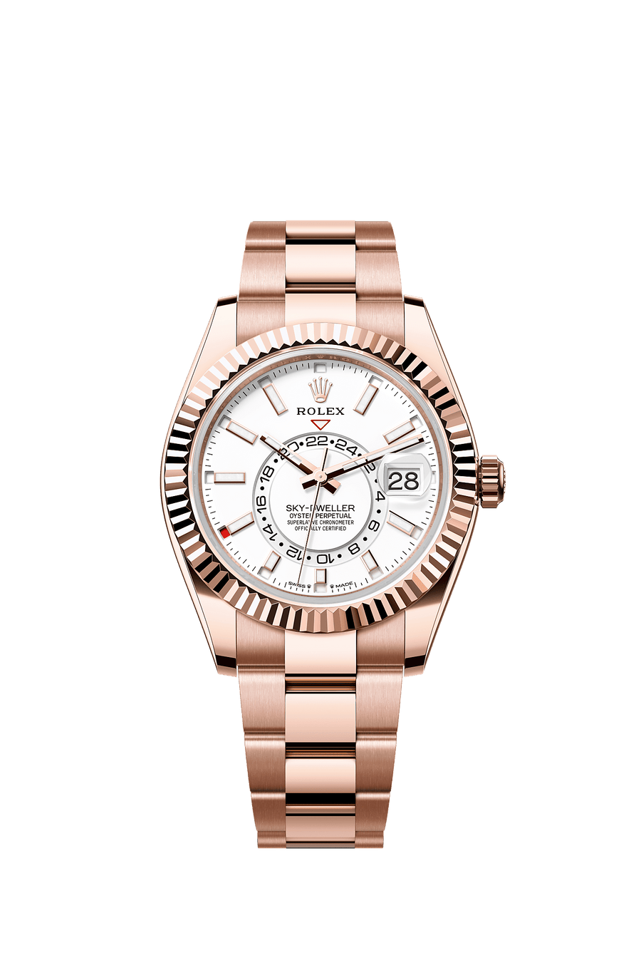 Rolex Sky-Dweller 336935 Intense White Dial Everose Gold Oyster
