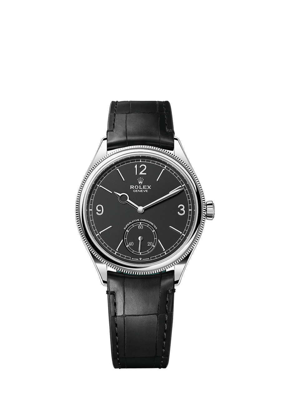Rolex 1908 52509 Intense Black Dial White Gold