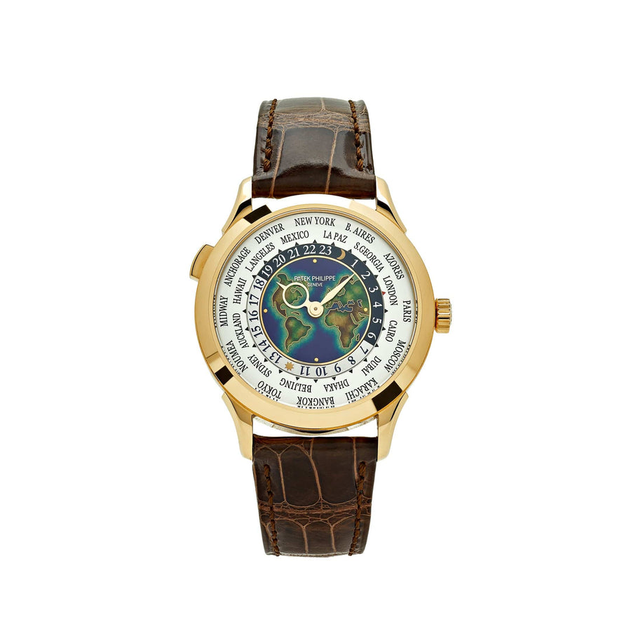 Patek Philippe Complications World Time 5231J-001 – 38.5mm Yellow Gold