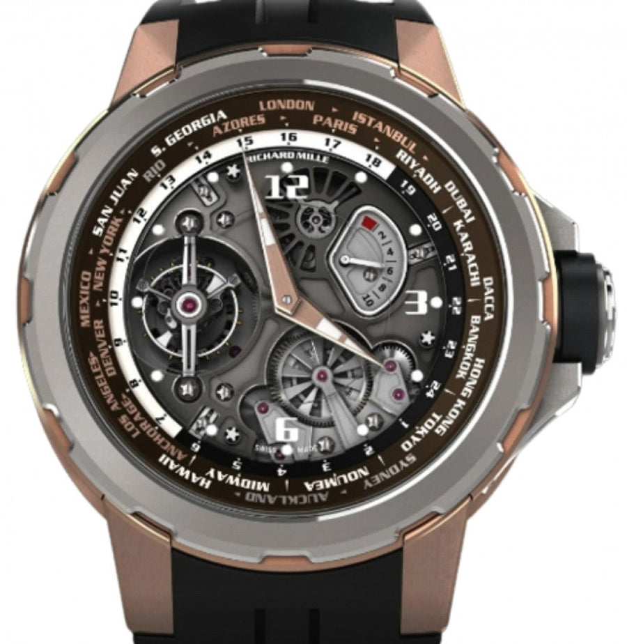 Richard Mille RM 58-01 Tourbillon Worldtimer Jean Todt