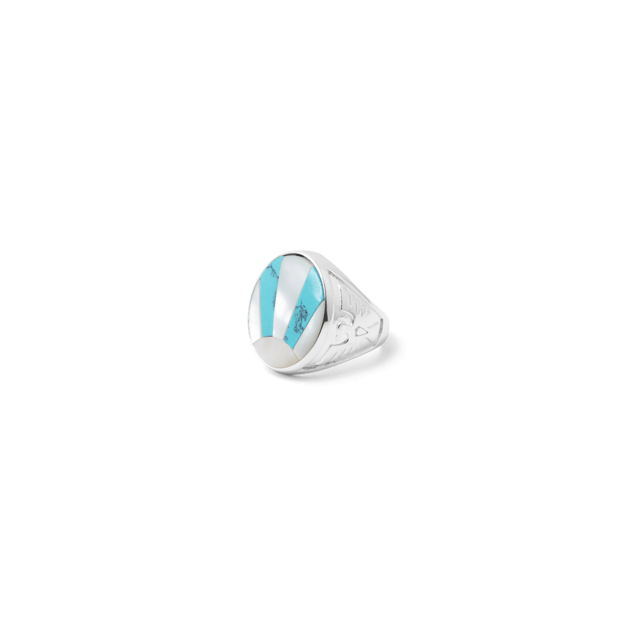 Blu Scarpa Rising Sun Santa Fe Ring sterling silver