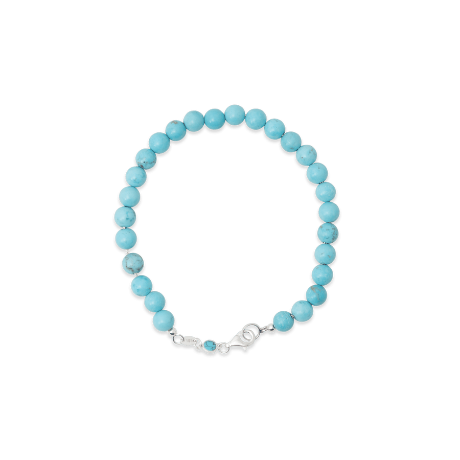 Blu Scarpa Santa Fe Beaded Bracelet sterling silver