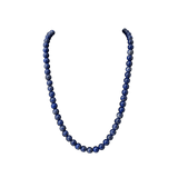 Blu Scarpa Santa Fe Beaded Lapis Necklace 14K gold