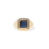 Blu Scarpa Sapphire Ring in 18K yellow gold