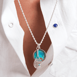 Moneta Turchese Corda Necklace alternate view