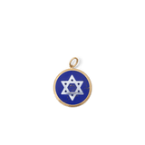 Blu Scarpa Star David Moneta Pendant 14K gold