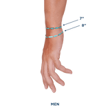 Blu Scarpa Turquoise Bar Bracelet sterling silver alternate view