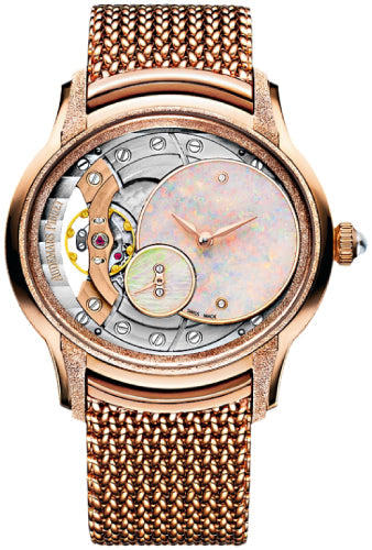 Audemars Piguet Millenary Frosted Gold Opal Dial 77244OR.GG.1272OR.01